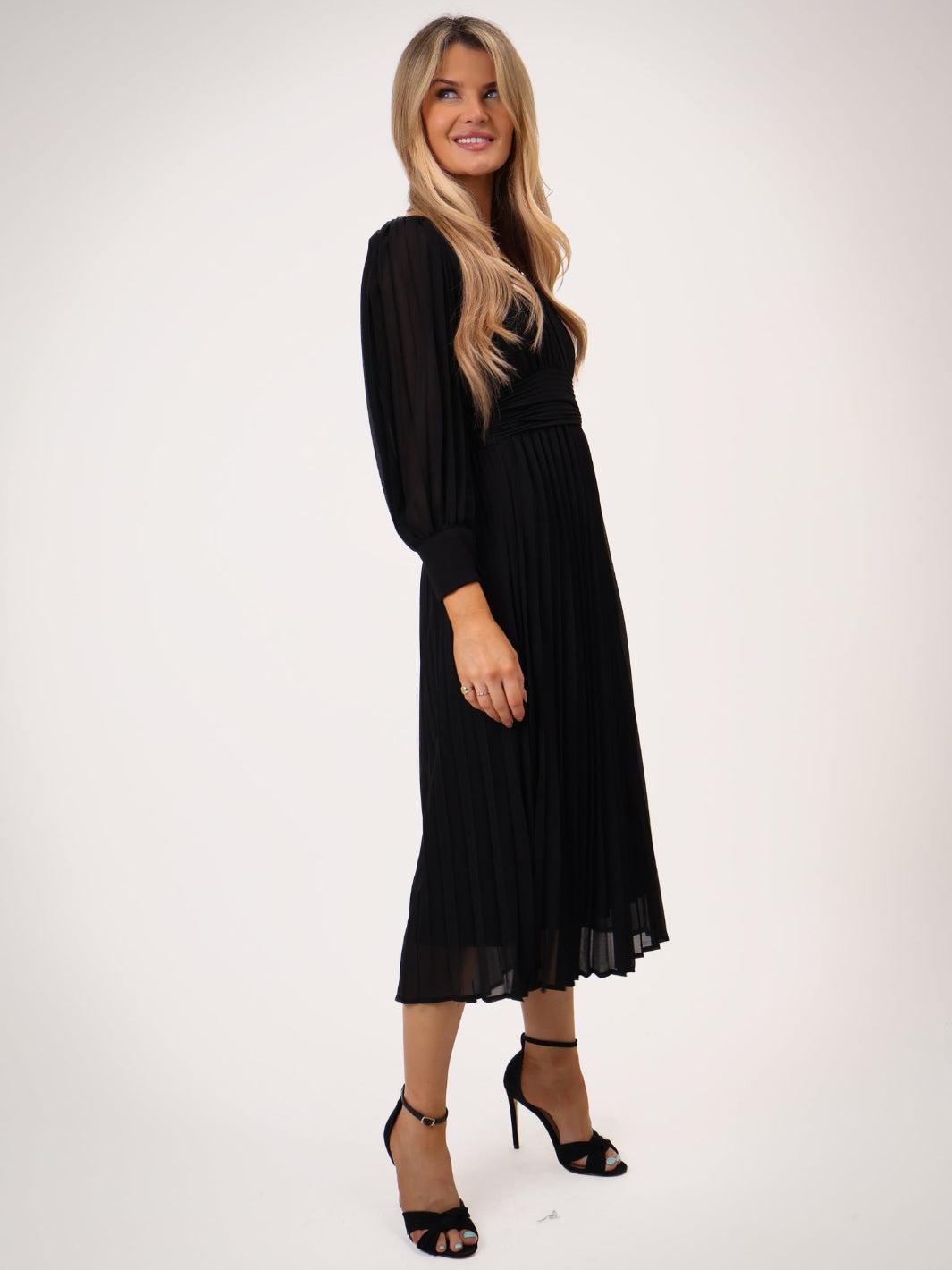Kate & Pippa Hannah Dress In Black-Kate & Pippa Autumn/Winter Ladies Clothing