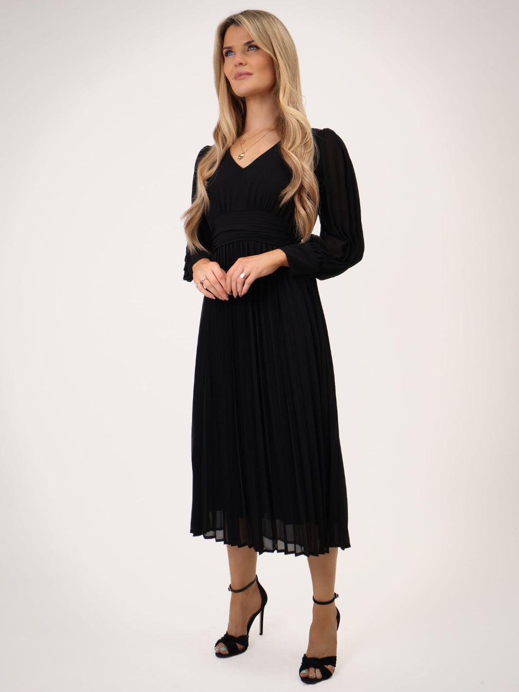 Kate & Pippa Hannah Dress In Black-Kate & Pippa Autumn/Winter Ladies Clothing