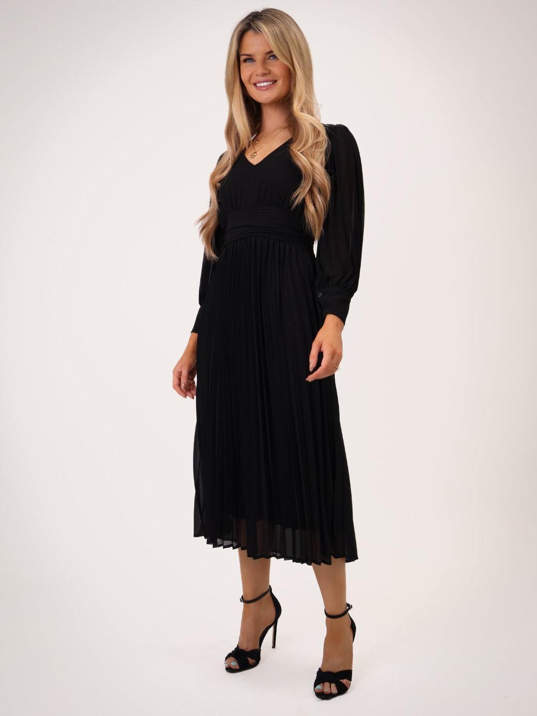Kate & Pippa Hannah Dress In Black-Kate & Pippa Autumn/Winter Ladies Clothing