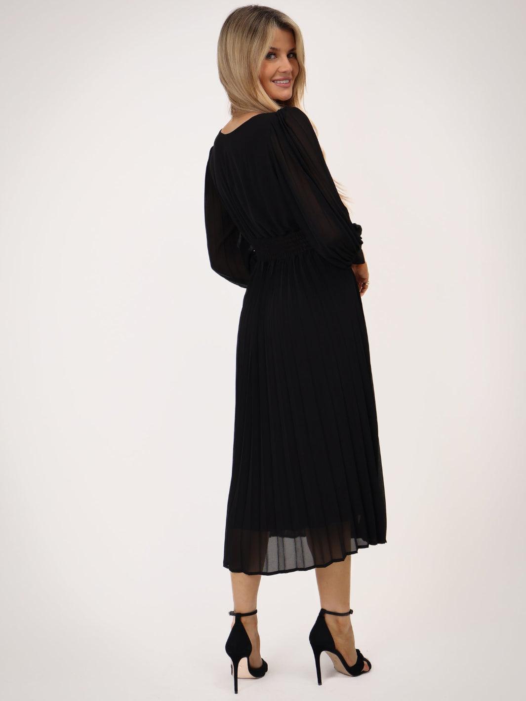 Kate & Pippa Hannah Dress In Black-Kate & Pippa Autumn/Winter Ladies Clothing