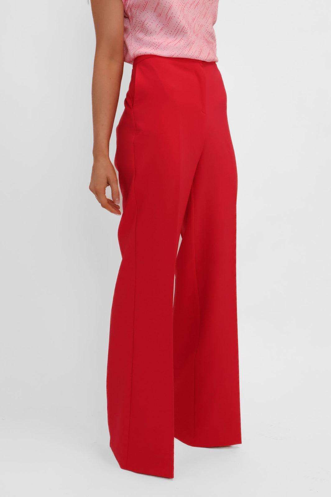 Kate & Pippa Palermo Trousers In Coral-Kate & Pippa
