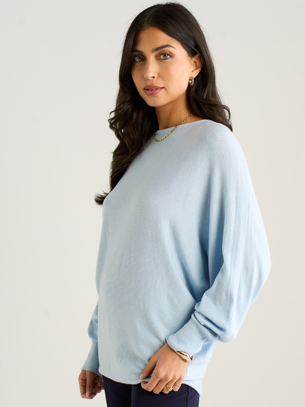 Kate & Pippa Venice Knit in Light Blue-Kate & Pippa
