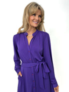 Kate & Pippa Capri Dress In Purple-Kate & Pippa