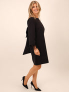 Kate & Pippa Dakota Mini Dress In Black-Kate & Pippa