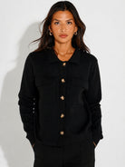 Kate & Pippa Dani Cardigan In Black-Kate & Pippa