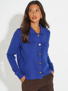Kate & Pippa Dani Cardigan In Blue-Kate & Pippa