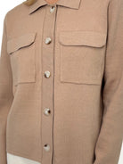 Kate & Pippa Dani Knit Cardigan In Tan-Kate & Pippa