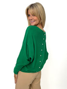 Kate & Pippa Elba Knit Jumper In Forest Green-Kate & Pippa