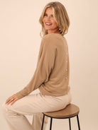 Kate & Pippa Elba Pearl Knit In Beige-Kate & Pippa