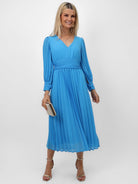 Kate & Pippa Hannah Dress In Light Blue-Kate & Pippa