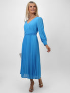 Kate & Pippa Hannah Dress In Light Blue-Kate & Pippa