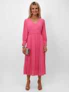 Kate & Pippa Hannah Dress In Light Pink-Kate & Pippa