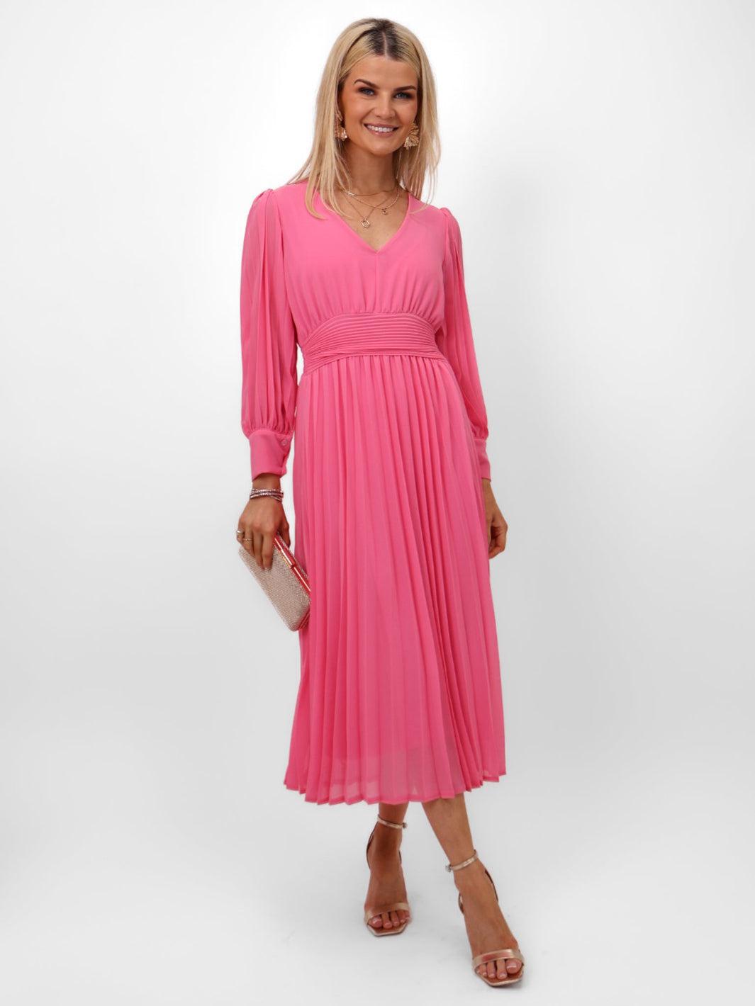 Kate & Pippa Hannah Dress In Light Pink-Kate & Pippa