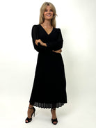 Kate & Pippa Hannah Midi Dress In Black-Kate & Pippa