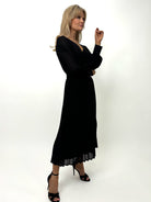 Kate & Pippa Hannah Midi Dress In Black-Kate & Pippa