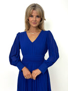 Kate & Pippa Hannah Midi Dress In Blue-Kate & Pippa