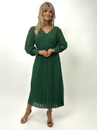 Kate & Pippa Hannah Midi Dress In Green-Kate & Pippa