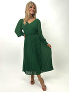 Kate & Pippa Hannah Midi Dress In Green-Kate & Pippa