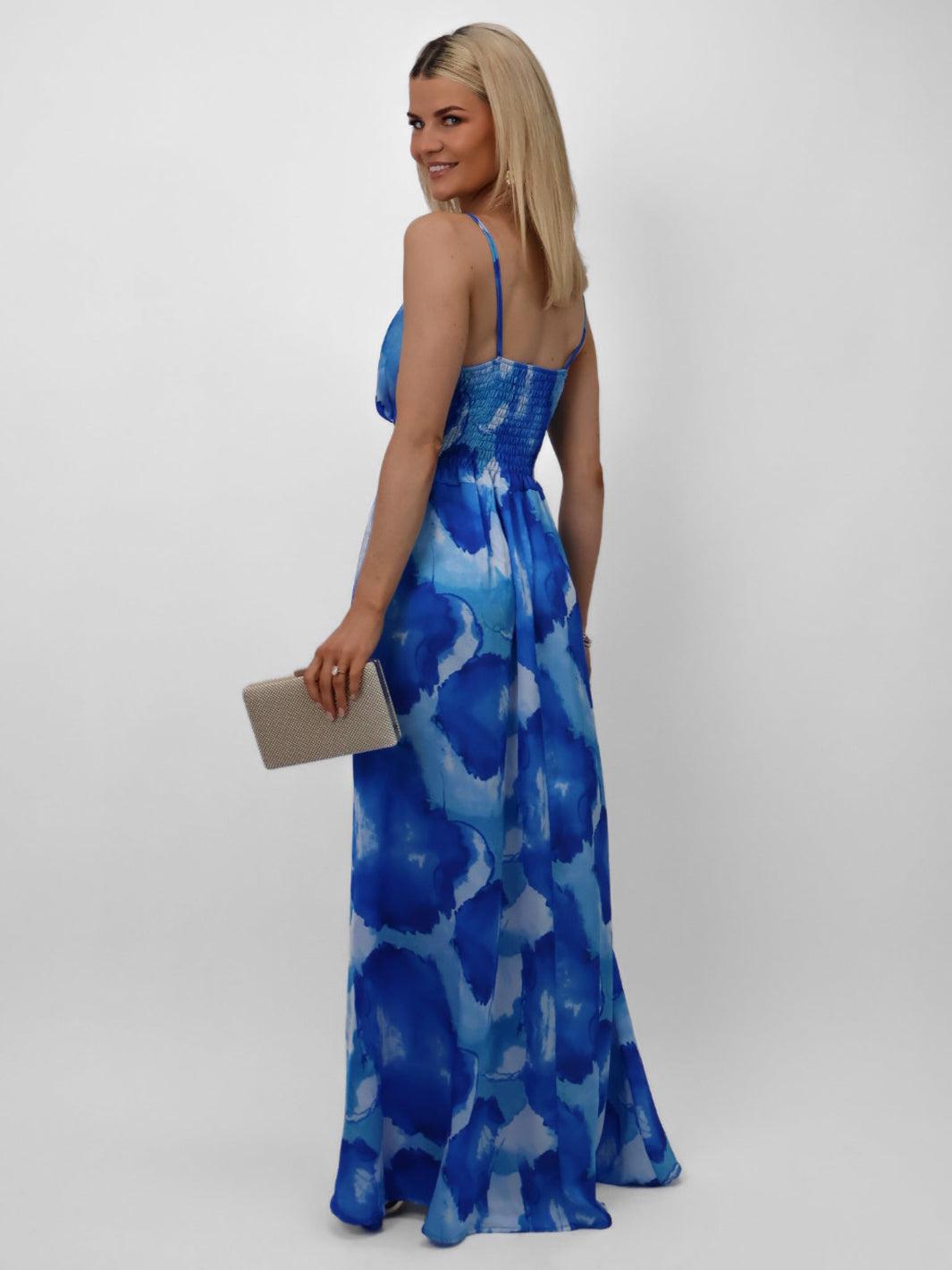 Kate & Pippa Lola Maxi Dress In Blue-Kate & Pippa