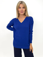 Kate & Pippa Marmi Knit Jumper In Blue-Kate & Pippa