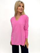 Kate & Pippa Marmi Knit Jumper In Pink-Kate & Pippa