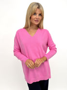 Kate & Pippa Marmi Knit Jumper In Pink-Kate & Pippa