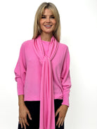 Kate & Pippa Matera Scarf In Pink-Kate & Pippa