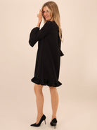 Kate & Pippa Olivia Mini Dress In Black-Kate & Pippa