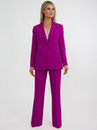Kate & Pippa Palermo Trousers In Magenta-Kate & Pippa Autumn/Winter Ladies Clothing