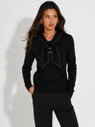 Kate & Pippa Presley Knit Top In Black-Kate & Pippa