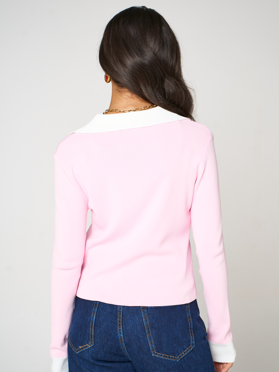 Kate & Pippa Raya Cardigan In Pink-Kate & Pippa
