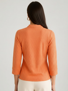 Kate & Pippa Rocco Top In Orange Print-Kate & Pippa