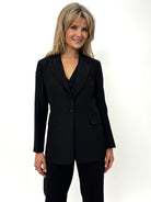 Kate & Pippa Sassari Blazer In Black-Kate & Pippa