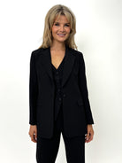 Kate & Pippa Sassari Blazer In Black-Kate & Pippa