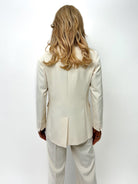 Kate & Pippa Sassari Blazer In Cream-Kate & Pippa