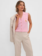 Kate & Pippa Scarlett Waistcoat In Pink-Kate & Pippa