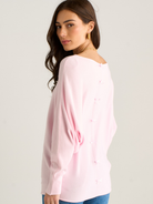 Kate & Pippa Venice Knit in Pastel Pink-Kate & Pippa