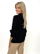 Kate & Pippa Verona Knit Jumper In Black-Kate & Pippa