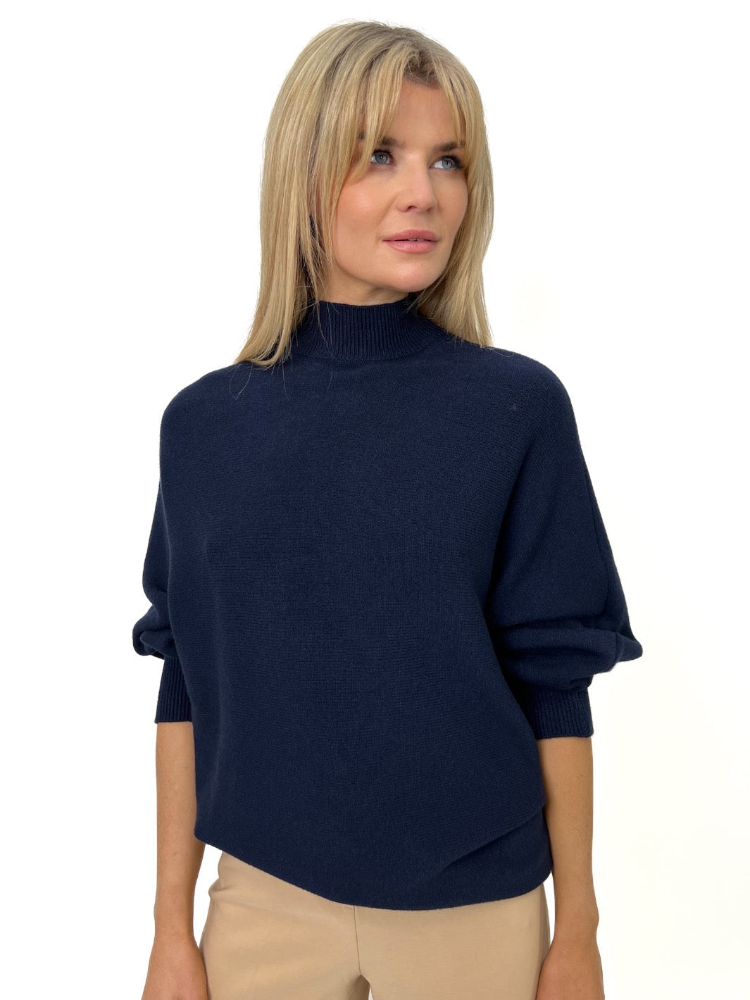 Kate & Pippa Verona Knit Jumper In Navy-Kate & Pippa