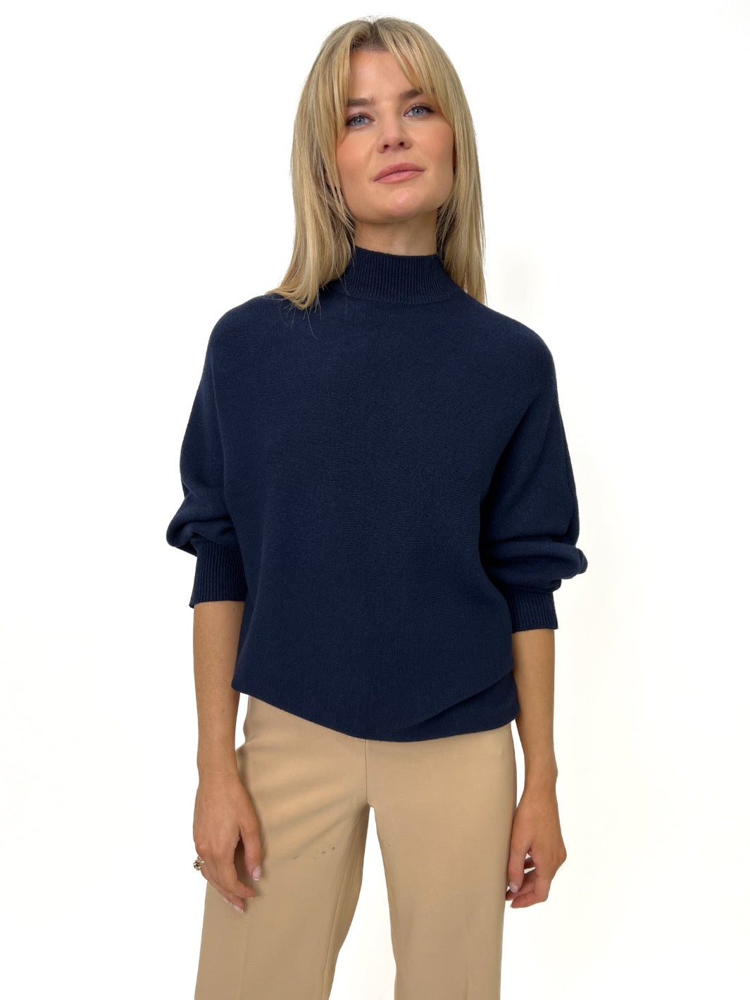 Kate & Pippa Verona Knit Jumper In Navy-Kate & Pippa