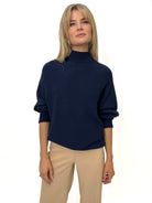 Kate & Pippa Verona Knit Jumper In Navy-Kate & Pippa