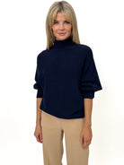 Kate & Pippa Verona Knit Jumper In Navy-Kate & Pippa