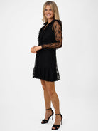 Kate & Pippa Vicky Mini Dress In Black-Kate & Pippa Autumn/Winter Ladies Clothing
