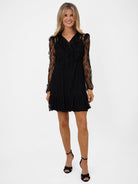 Kate & Pippa Vicky Mini Dress In Black-Kate & Pippa Autumn/Winter Ladies Clothing