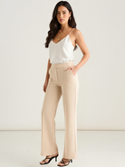 Kate & Pippa Yale Trousers In Soft Beige-Kate & Pippa