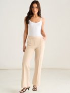 Kate & Pippa Yale Trousers In Soft Beige-Kate & Pippa