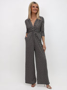 Kate & Pippa Sophia Jumpsuit In Black Print-Kate & Pippa