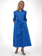 Kate & Pippa Victoria Maxi Dress In Blue-Kate & Pippa